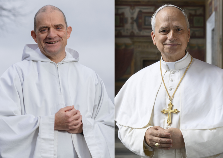 Br. Matthew and Pope Leo XIV