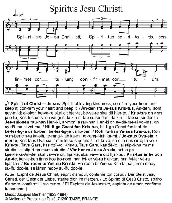 Spiritus Jesu Christi