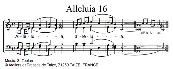 Alleluia 16