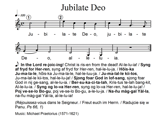 Jubilate Deo