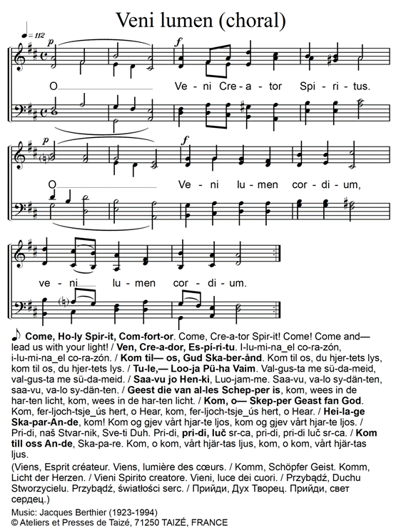 Veni lumen (choral)