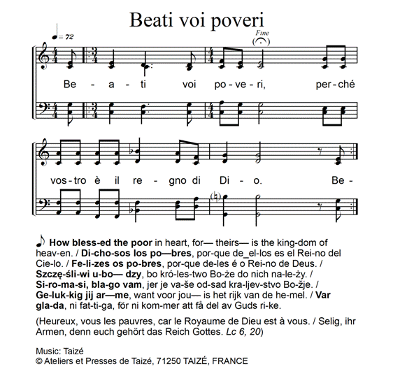 Beati voi poveri