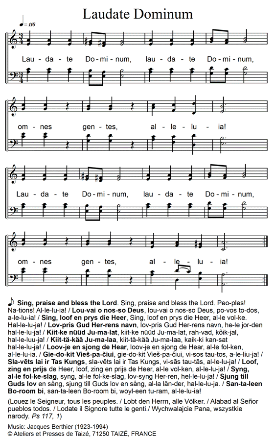 Laudate Dominum