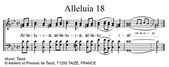 Alleluia 18