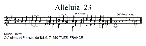 Alleluia 23