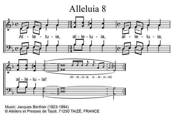 Alleluia 8