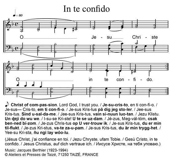 In te confido