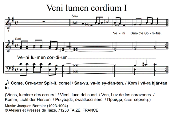 Veni lumen cordium 1