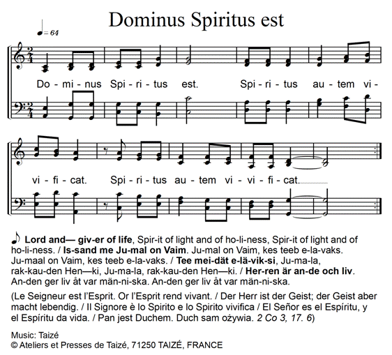 Dominus Spiritus est