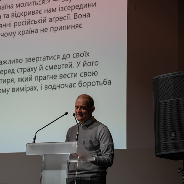Présentation de Frère Matthew au Collège des Bernardins