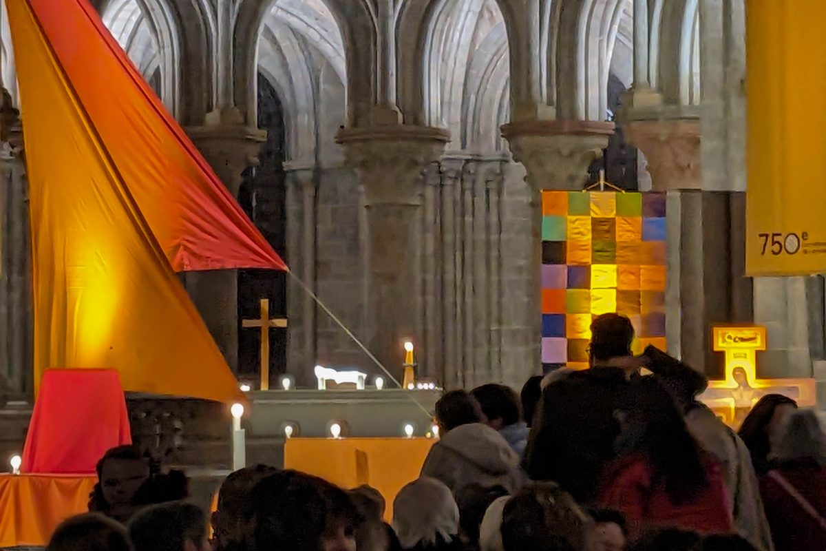 The prayer in Lausanne, Switzerland