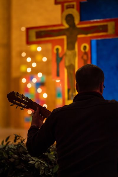 church icon cross guitar